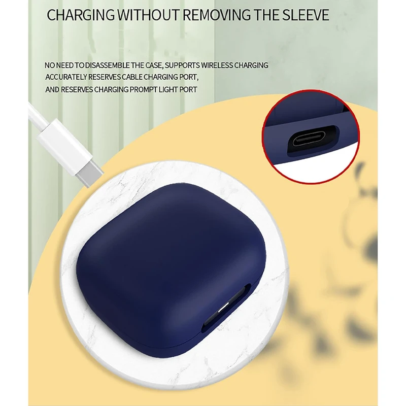 کاور آکوآرا مدل Silicone مناسب برای کیس هدفون بیسیم انکر Soundcore C30i