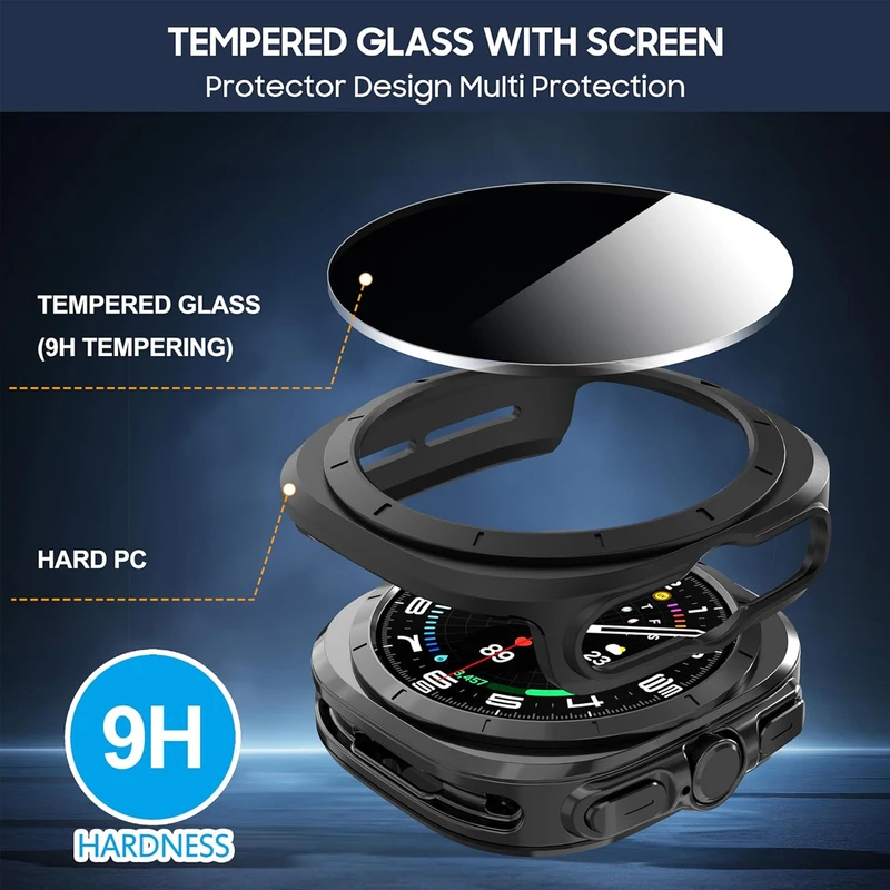 کاور شیپ مدل Privacy SH مناسب برای ساعت هوشمند سامسونگ Galaxy Watch 7 Ultra 47mm
