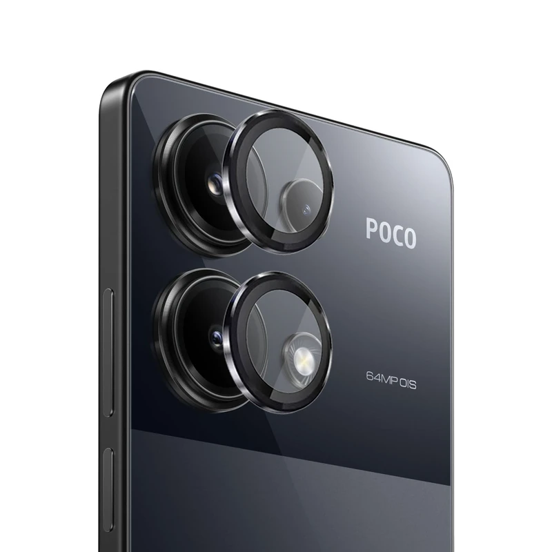 محافظ لنز دوربین هاپلایت مدل Ring Protector HL مناسب برای گوشی موبایل شیائومی Poco M6 Pro 4G