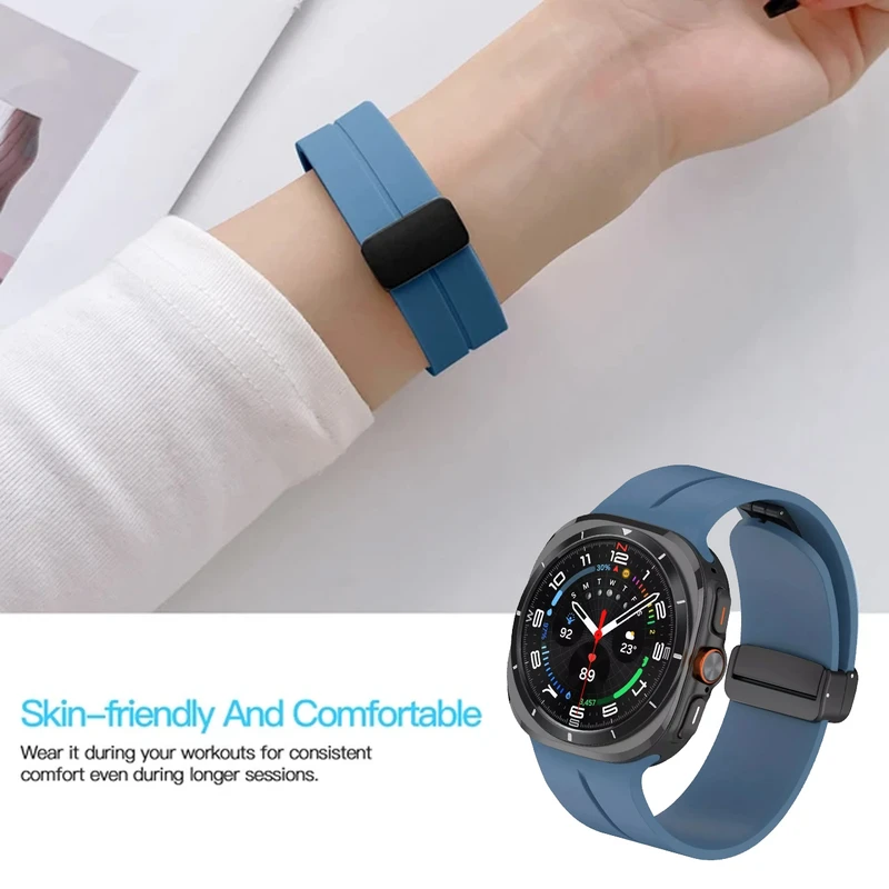 بند شیپ مدل Magnetic ORG SH مناسب برای ساعت هوشمند سامسونگ Galaxy Watch 7 Ultra 47mm