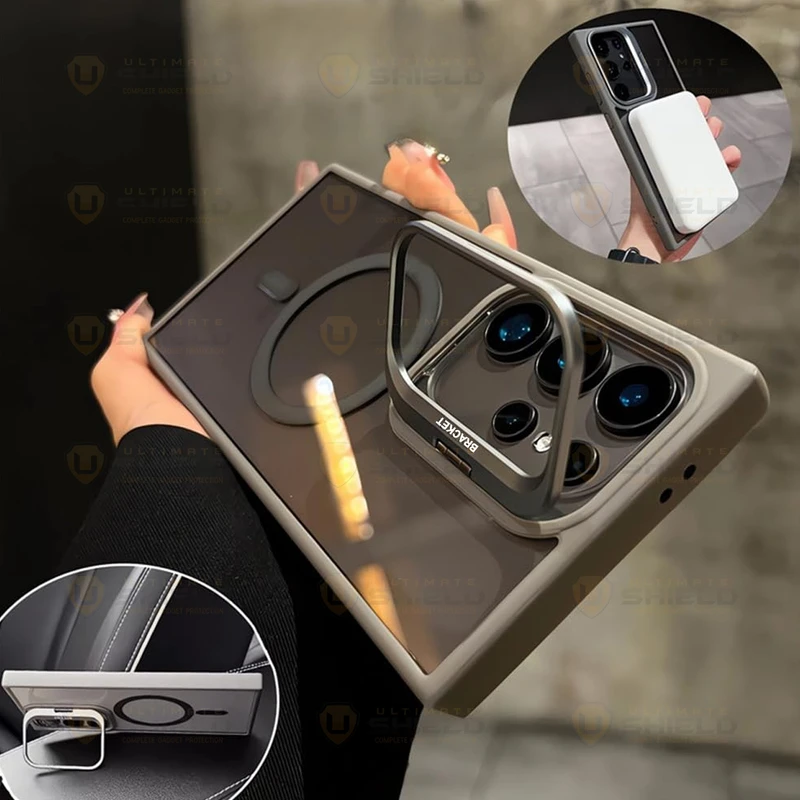 کاور آلتیمیت شیلد مدل Bracket Magsafe مناسب برای گوشی موبایل سامسونگ Galaxy S25 Ultra