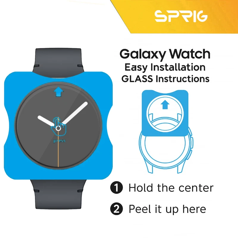 محافظ صفحه نمایش اسپریگ مدل Easy Kit مناسب برای ساعت هوشمند سامسونگ Galaxy Watch 8 Classic 46mm
