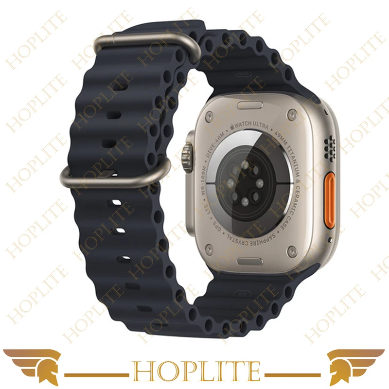 بند هاپلایت مدل Ocean-HL مناسب برای ساعت هوشمند الترا T1000 Ultra 49mm
