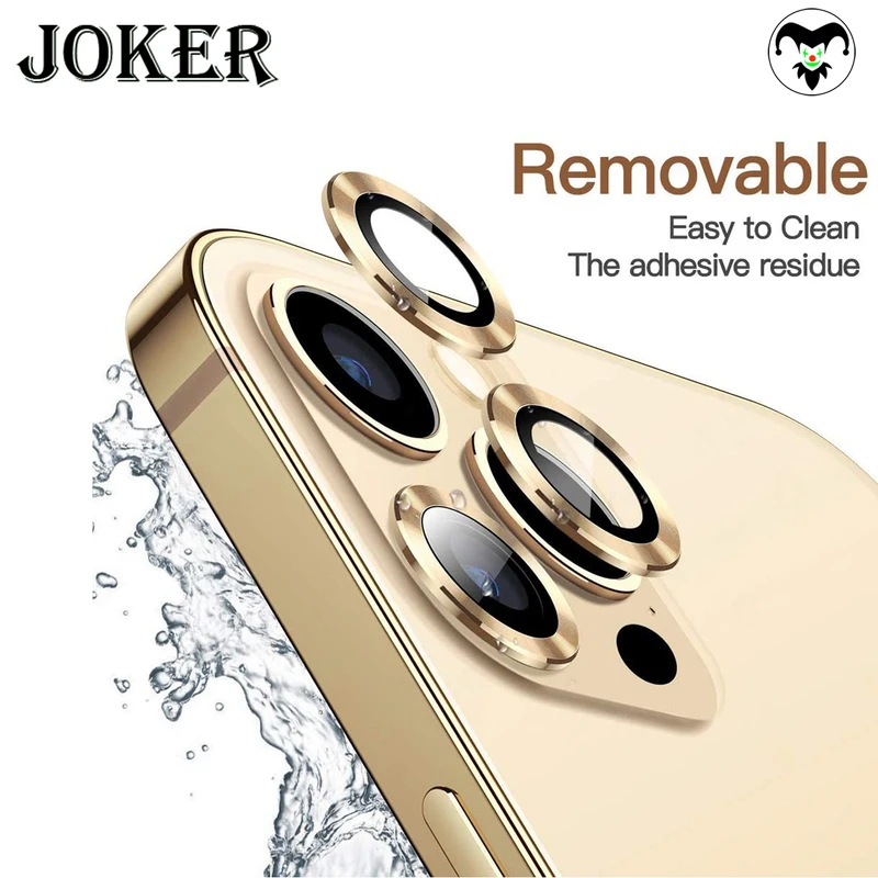 محافظ لنز دوربین جوکر مدل Ring Metal مناسب برای گوشی موبایل اپل Iphone 13 Pro / 13 Pro Max