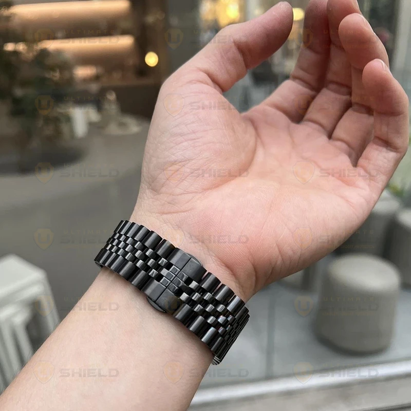 بند آلتیمیت شیلد مدل 5Row NV8 مناسب برای ساعت هوشمند سامسونگ Galaxy Watch 8 44mm