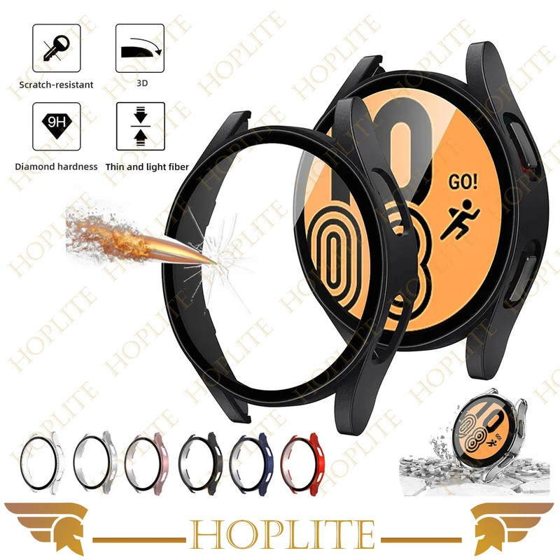 کاور هاپلایت مدل PC-Bumper-HL مناسب برای ساعت هوشمند سامسونگ Galaxy Watch 5 40mm به همراه محافظ صفحه نمایش