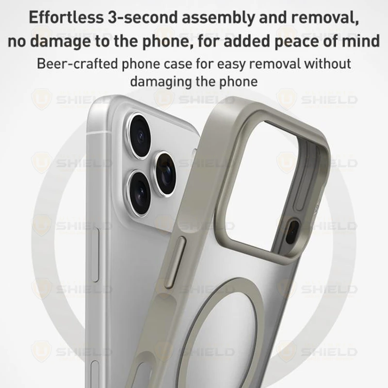 کاور آلتیمیت شیلد مدل Magsafe Border UL مناسب برای گوشی موبایل اپل iPhone 17 Pro Max