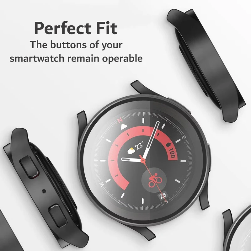 بند هاپلایت مدل 3Bead-GRD HL مناسب برای ساعت هوشمند سامسونگ Galaxy Watch 5 40mm به همراه کاور