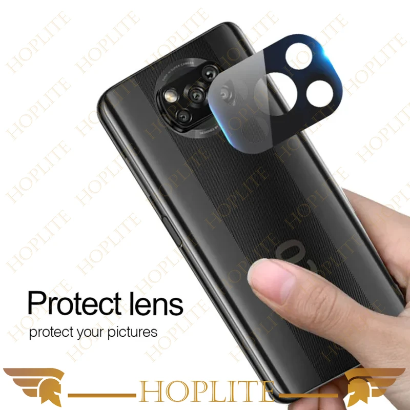 محافظ لنز دوربین هاپلایت مدل 3D-HL مناسب برای گوشی موبایل شیائومی Poco X3 / X3 Pro / X3 NFC