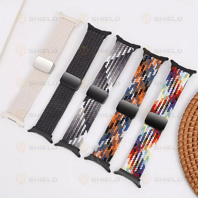 بند آلتیمیت شیلد مدل Braided Magsolo Mix مناسب برای ساعت هوشمند سامسونگ Galaxy Watch 7 Ultra 47mm