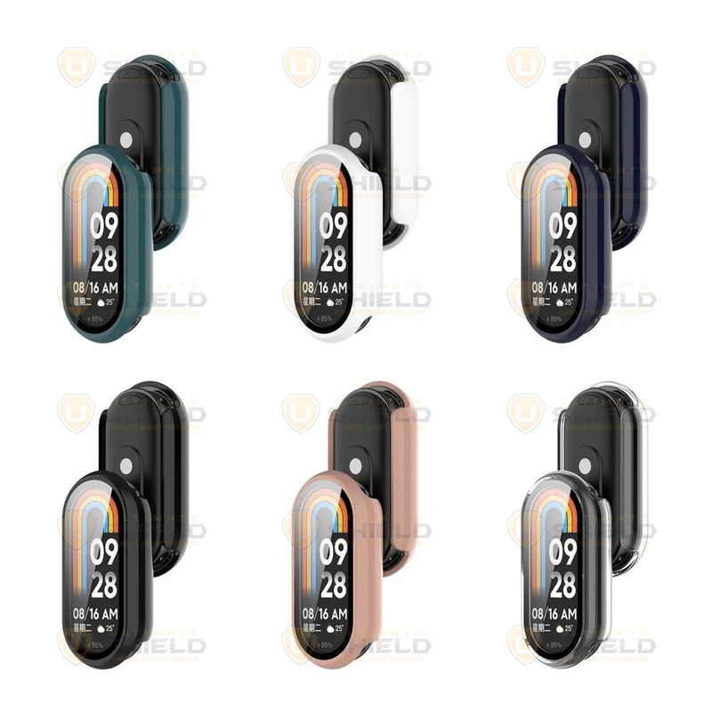 کاور آلتیمیت شیلد مدل Hard PC مناسب برای ساعت هوشمند شیائومی Mi band 9 12mm