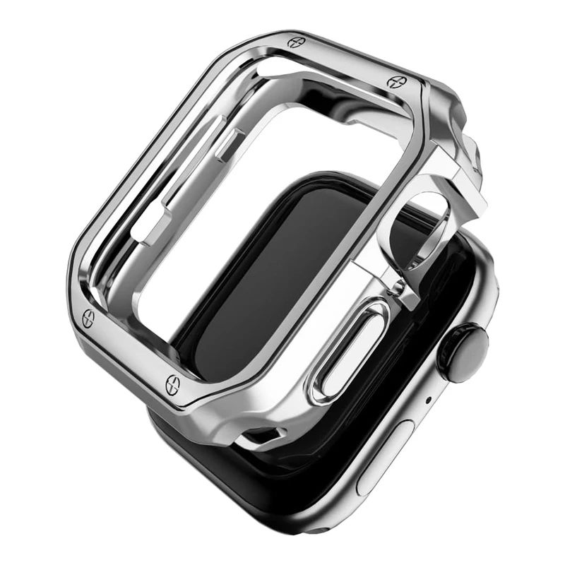 کاور هاپلایت مدل LUX Guard HL مناسب برای اپل واچ Series SE 2022 Aluminum Case 40mm / SE 2021 Aluminum Case 40mm / Series 5 40mm / Series 6 40mm / Series 4 40mm