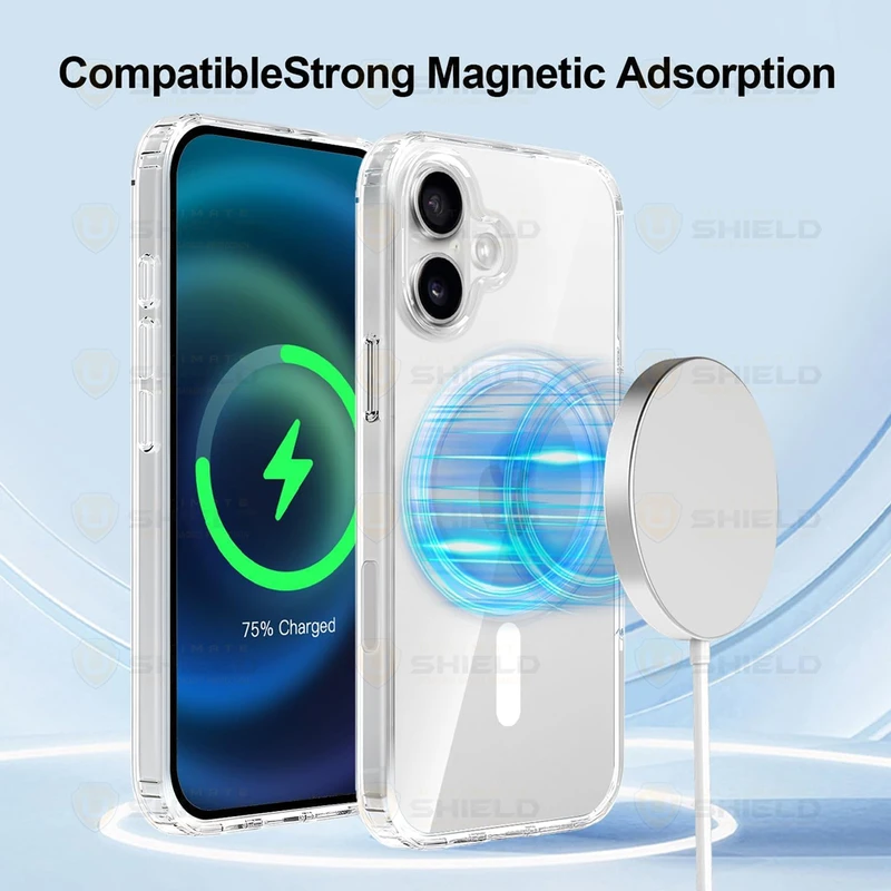 کاور آلتیمیت شیلد مدل Clear Magsafe UL مناسب برای گوشی موبایل اپل iPhone 17