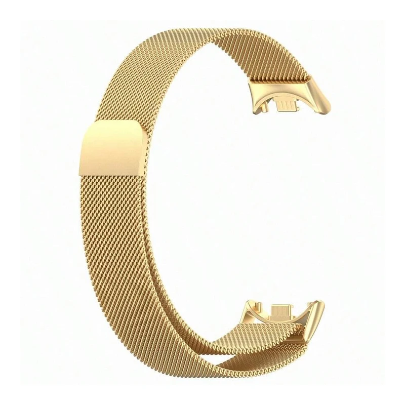 بند آکوآرا مدل Milanese GRDS مناسب برای مچ بند هوشمند شیائومی Mi Band 8 به همراه کاور