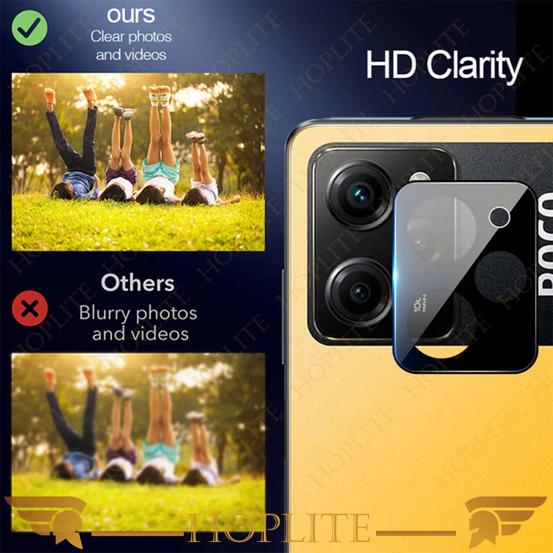 محافظ لنز دوربین هاپلایت مدل 3D-HL مناسب برای گوشی موبایل شیائومی Poco X5 Pro 5G