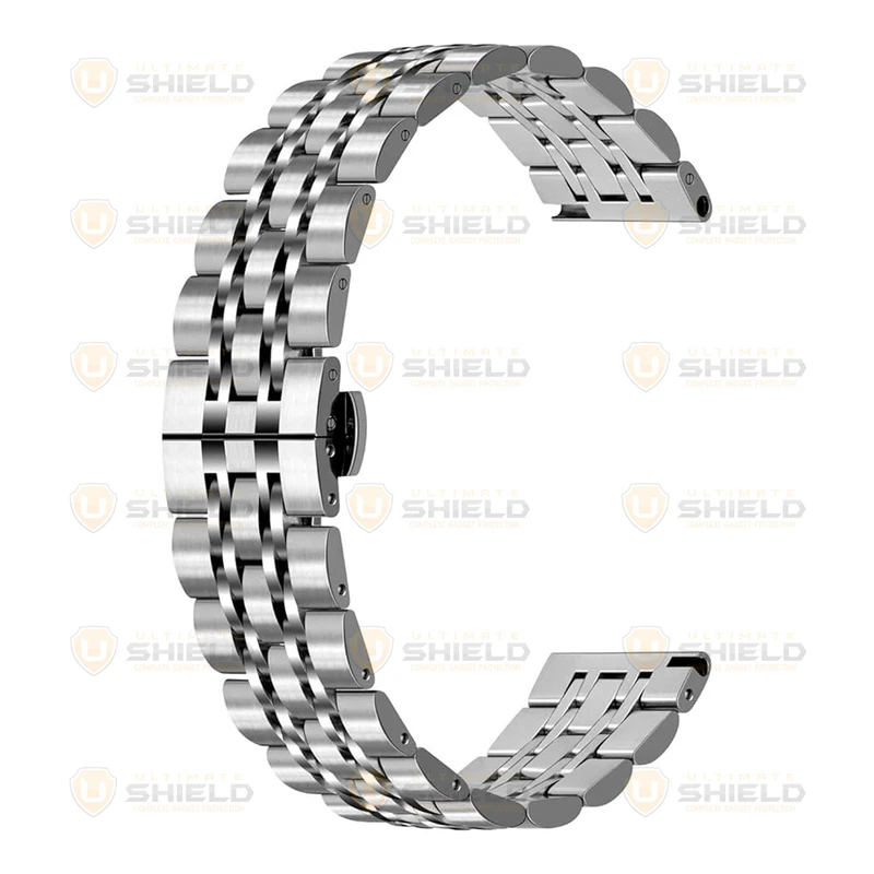 بند آلتیمیت شیلد مدل 7Row TW مناسب برای ساعت هوشمند ناتینگ CMF Watch 3 Pro 22mm