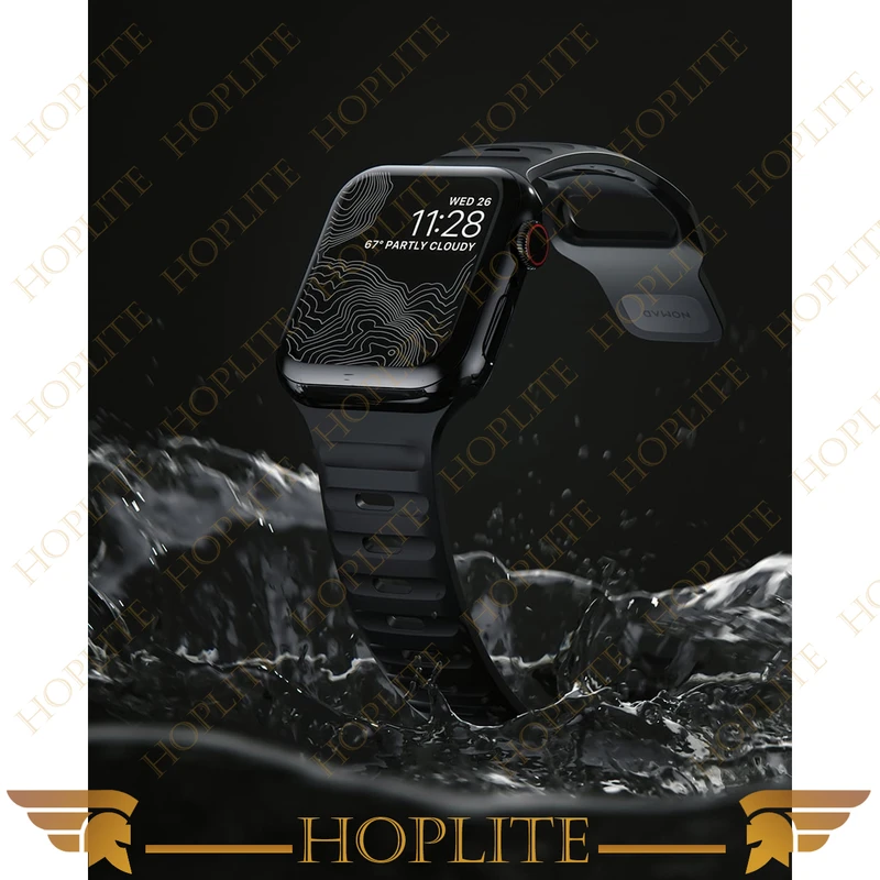 بند هاپلایت مدل Spig Sport HL مناسب برای اپل واچ Series SE 2022 Aluminum Case 44mm / SE 2021 Aluminum Case 44mm / Series 5 44mm / Series 6 44mm / SE 44mm