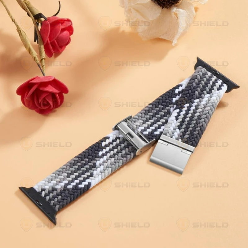 بند آلتیمیت شیلد مدل Braided GK مناسب برای اپل واچ Series 7 45mm / Series 8 45mm / Series 9 45mm