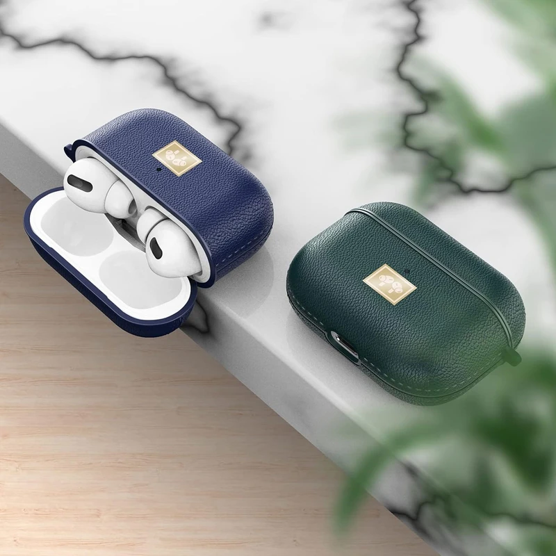 کاور شیپ مدل Leather NV مناسب برای کیس اپل Airpods Pro  Pro 2