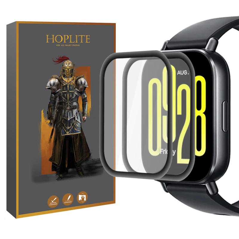 محافظ صفحه نمایش هاپلایت مدل Pmma-HL مناسب برای ساعت هوشمند شیائومی Redmi Watch 5 Active بسته دو عددی