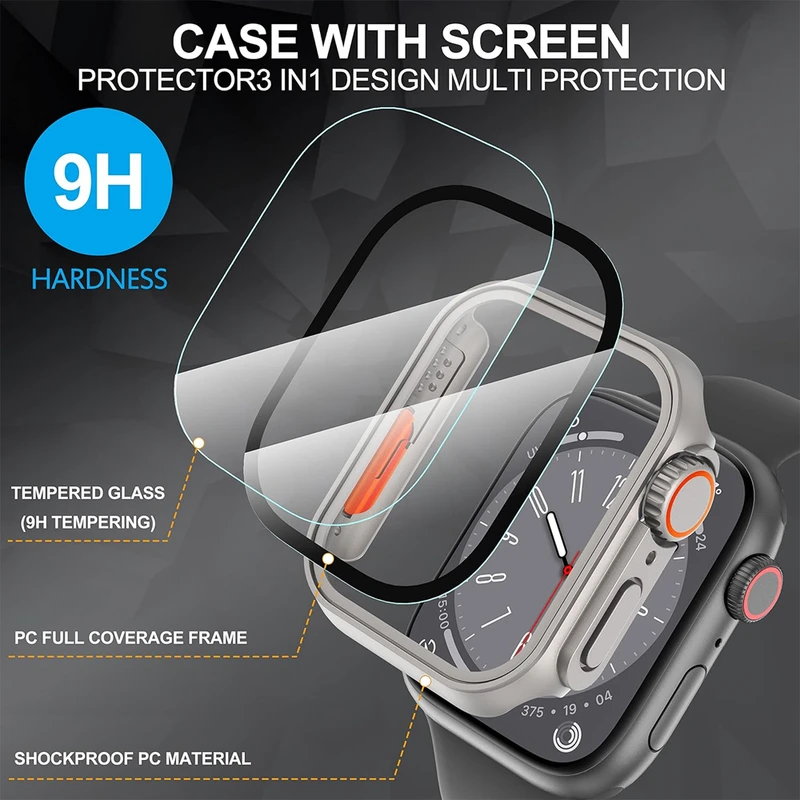کاور آکوآرا مدل Ultra مناسب برای اپل واچ 44 میلیمتری سری SE 2022 Aluminum Case / SE 2021 Aluminum Case / 5 / 6 / SE
