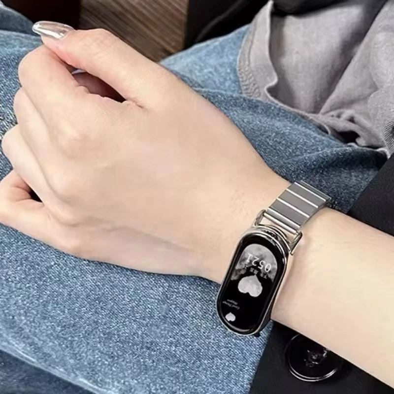 بند ساعت آکوآرا مدل 1Bead SG مناسب برای مچ‌بند هوشمند شیائومی Mi Band 9
