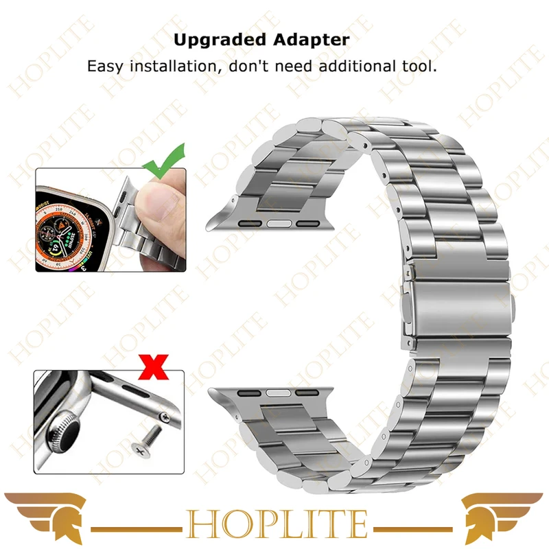 بند هاپلایت مدل 3Bead-HL مناسب برای ساعت هوشمند بلک تایم MX9 ULTRA 2