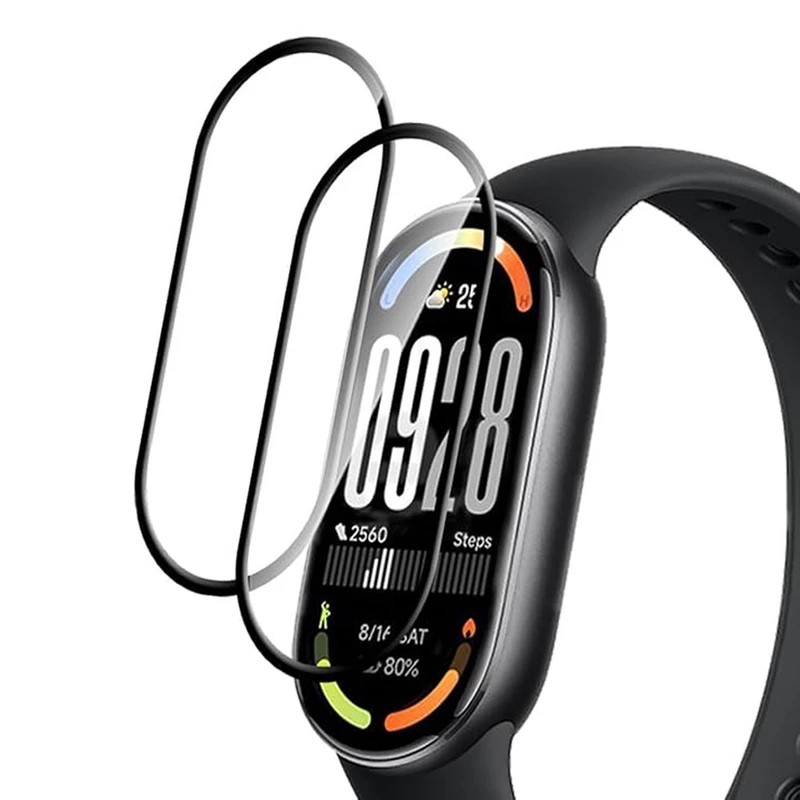 محافظ صفحه نمایش شیپ مدل PMMA SH مناسب برای ساعت هوشمند شیائومی Mi Band 10 بسته دو عددی