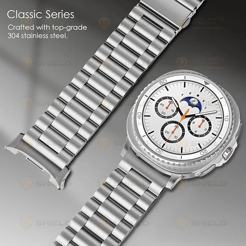 بند آلتیمیت شیلد مدل 3Row NV8 مناسب برای ساعت هوشمند سامسونگ Galaxy Watch 8 44mm