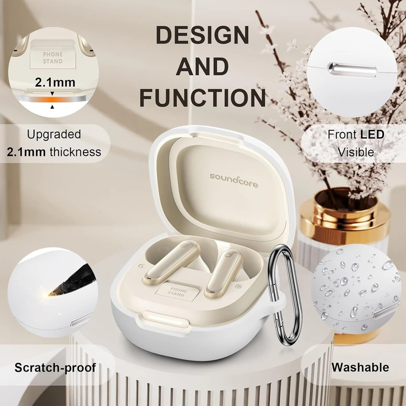 کاور هاپلایت مدل Silicone HL مناسب برای کیس هدفون بیسیم انکر Soundcore P40i