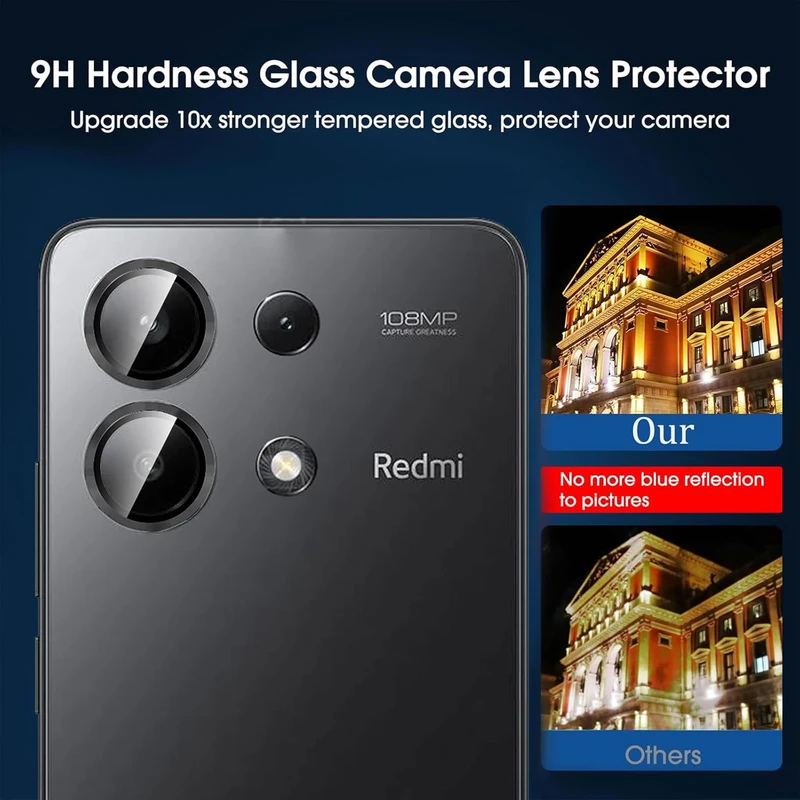 محافظ لنز دوربین رینگی هاپلایت مدل Ring Protector HL مناسب برای گوشی موبایل شیائومی Redmi Note 13 4G
