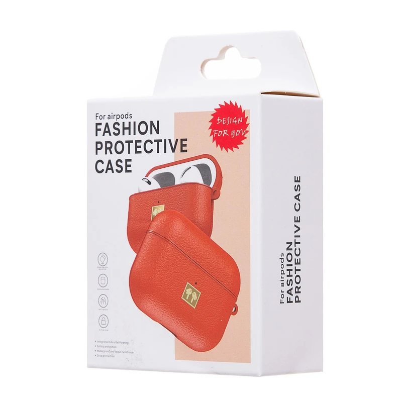 کاور پلاس مدل Leather NV مناسب برای کیس اپل Airpods Pro  Pro 2