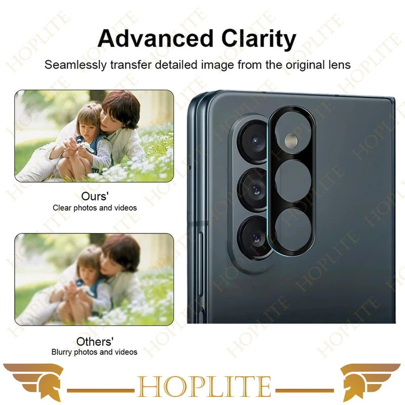 محافظ لنز دوربین هاپلایت مدل 3D-HL مناسب برای گوشی موبایل سامسونگ Galaxy Z Fold 5