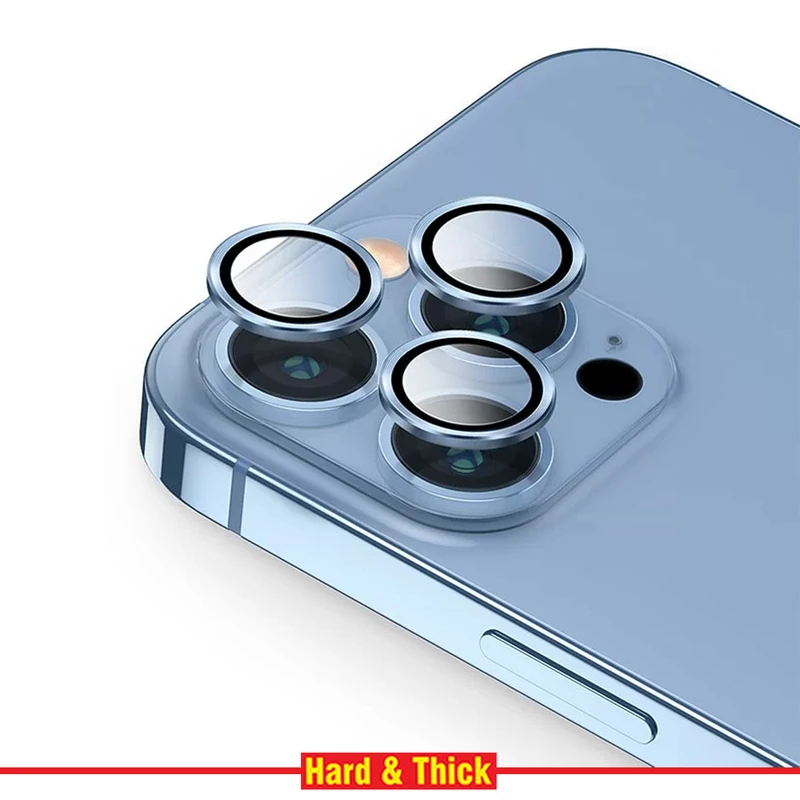 محافظ لنز دوربین هارد اند تیک مدل Ring Metal مناسب برای گوشی موبایل اپل Iphone 13 / 13 Mini