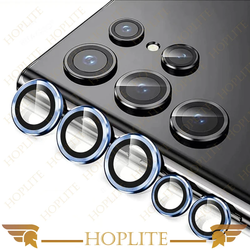 محافظ لنز دوربین هاپلایت مدل Ring-Metal-HL مناسب برای گوشی موبایل سامسونگ Galaxy S24 Ultra
