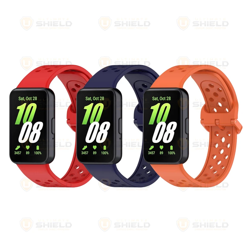 بند آلتیمیت شیلد مدل Nk Silic مناسب برای ساعت هوشمند سامسونگ Galaxy FIT 3 30mm