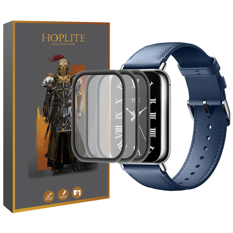 محافظ صفحه نمایش نانو هاپلایت مدل Pmma-HL مناسب برای ساعت هوشمند شیائومی Mi Band 8 Pro بسته سه عددی