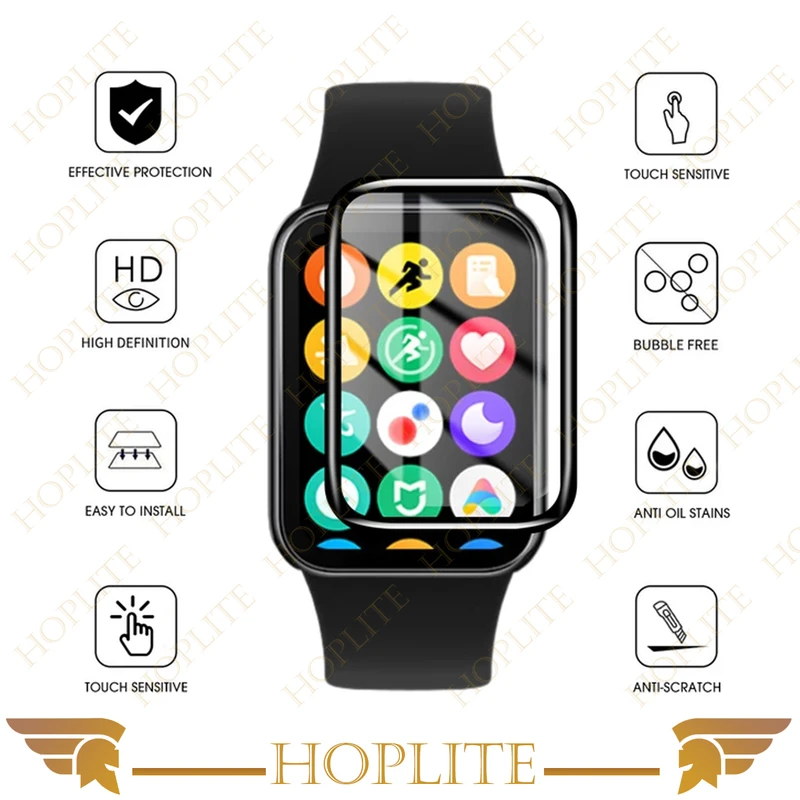 محافظ صفحه نمایش نانو هاپلایت مدل Pmma-HL مناسب برای ساعت هوشمند شیائومی Mi Band 8 Pro بسته سه عددی