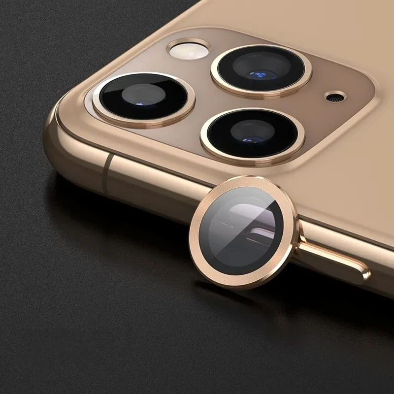 محافظ لنز دوربین هاپلایت مدل Ring Metal HL مناسب برای گوشی موبایل اپل iPhone 16 Pro / 16 Pro Max