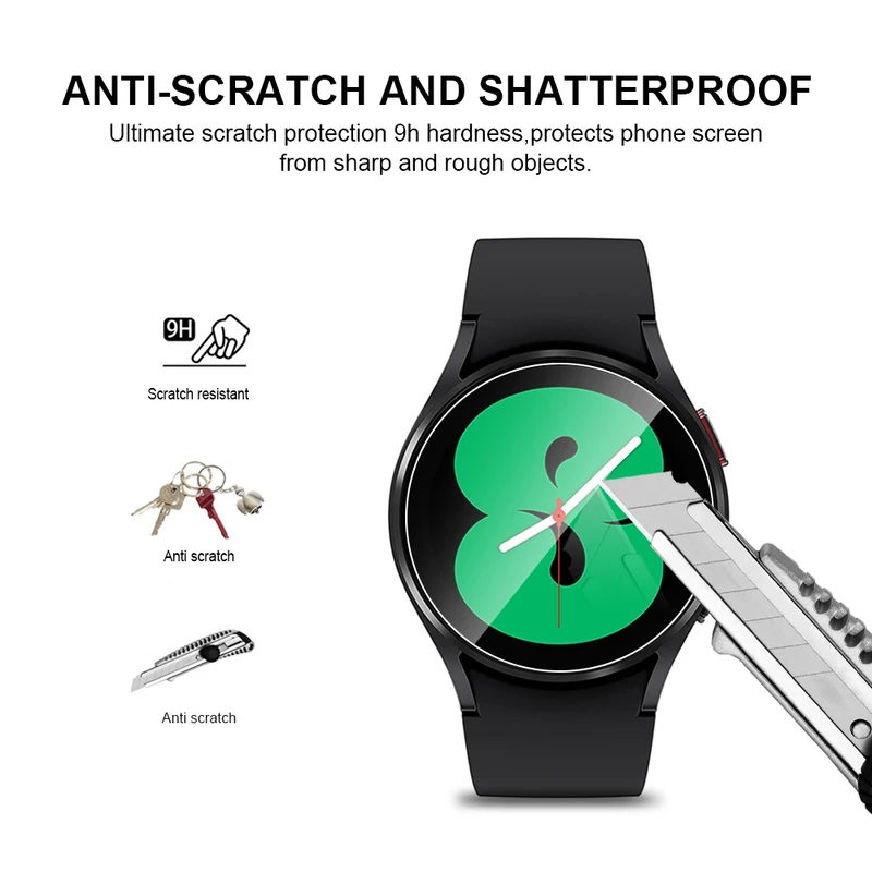 محافظ صفحه نمایش مدل شیشه ای مناسب برای ساعت هوشمند سامسونگ Galaxy watch4 active 44mm