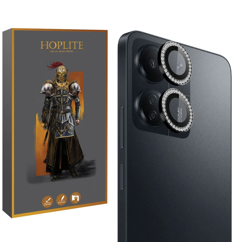 محافظ لنز دوربین رینگی هاپلایت مدل Diamond Protector HL مناسب برای گوشی موبایل شیائومی Redmi 13C