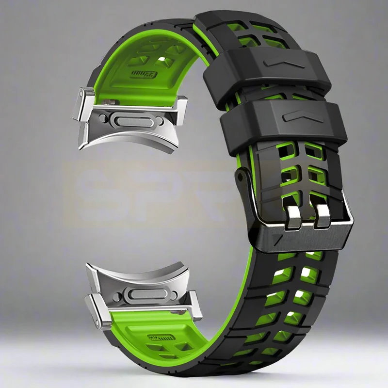 بند اسپریگ مدل Rebit Silicone ORG مناسب برای ساعت هوشمند سامسونگ Galaxy Watch 4/5/6/7/FE 40/43/44/46/47mm