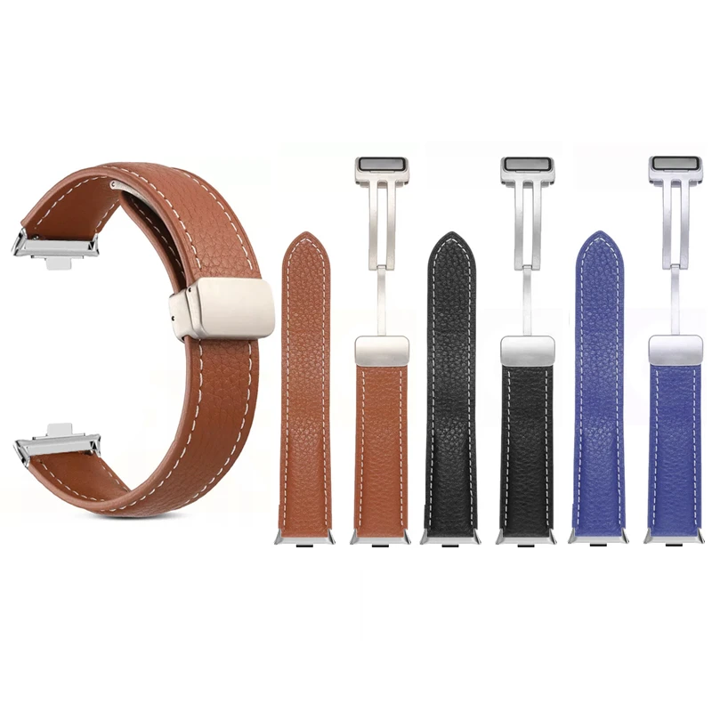 بند اسپریگ مدل Leather Magnet Special مناسب برای ساعت هوشمند شیائومی Redmi watch 4
