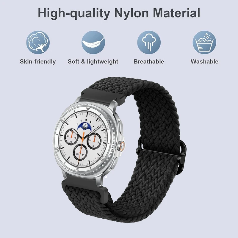 بند آلتیمیت شیلد مدل Braided NV8 SL مناسب برای ساعت هوشمند سامسونگ Galaxy Watch 8 44mm