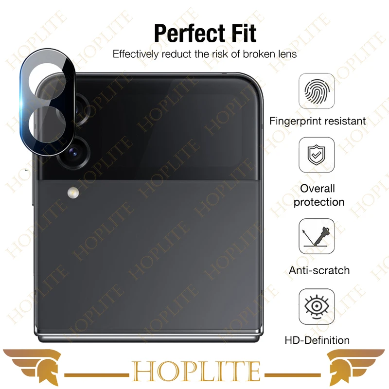 محافظ لنز دوربین هاپلایت مدل 3D-HL مناسب برای گوشی موبایل سامسونگ Galaxy Z Flip 4