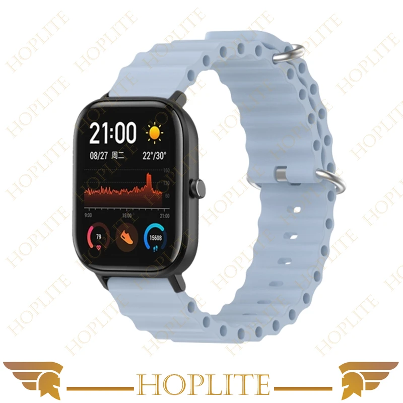 بند هاپلایت مدل Ocean مناسب برای ساعت هوشمند امیزفیت BIP S / GTS / BIP LITE / BIP U / BIP U PRO