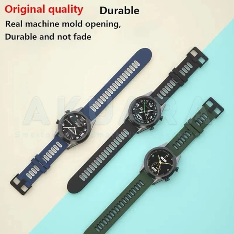 بند ساعت آکوآرا مدل Silicone 2C AK مناسب برای ساعت هوشمند شیائومی Redmi Watch 5 Active / Redmi Watch 5 Lite سایز 22mm