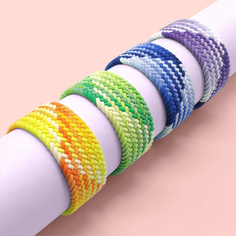 بند هاپلایت مدل Braided Elastic HL مناسب برای اپل واچ سری Se/1/2/3/4/5/6/7/8/9/Ultra/Ultra2 سایز 42/44/45/49mm