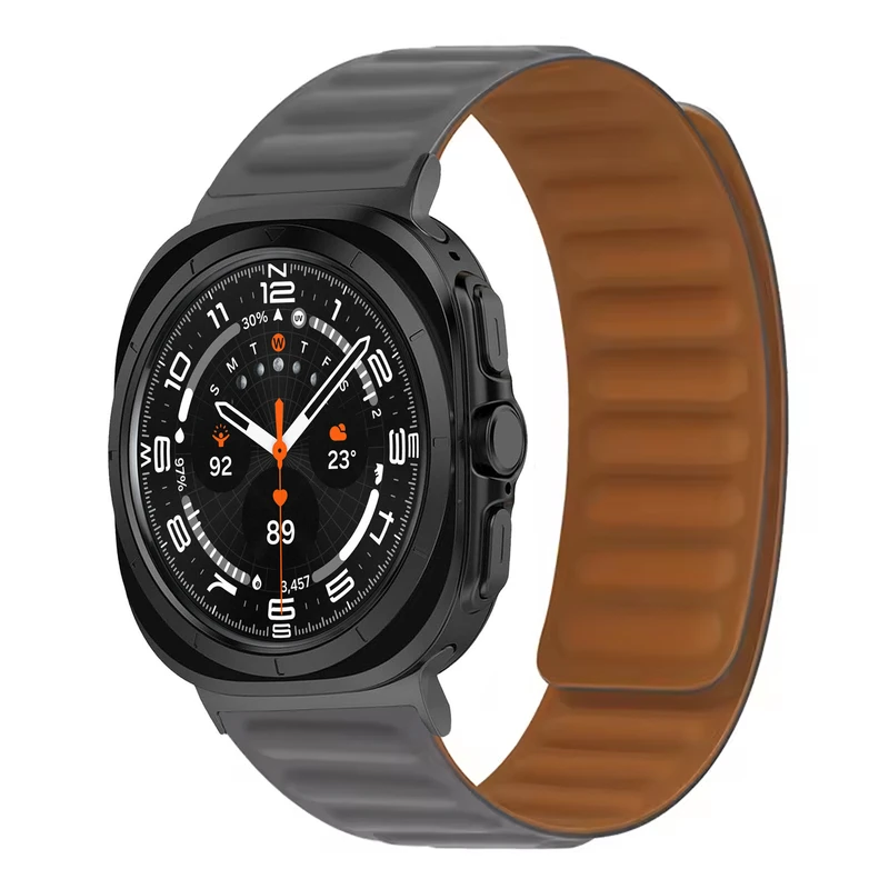 بند هاپلایت مدل Magnetic LP Black HL مناسب برای ساعت هوشمند سامسونگ Galaxy Watch 7 Ultra 47mm