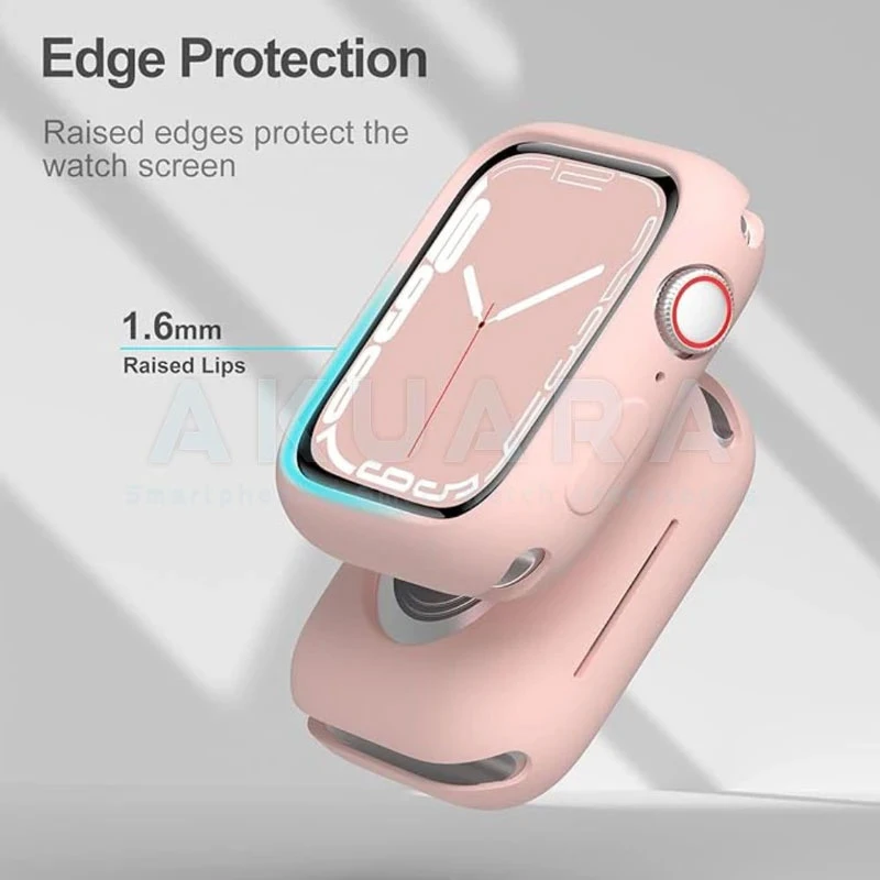 کاور آکوآرا مدل Jelly Protect GLS مناسب برای اپل واچ 42 میلیمتری سری 11 به همراه محافظ صفحه نمایش